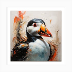 Bird Puffin 6 Art Print