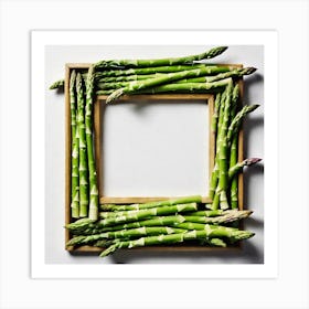 Asparagus Frame 7 Art Print