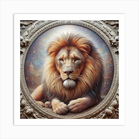 Lions 1 Art Print