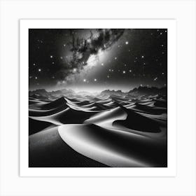 Sand Dunes 21 Art Print