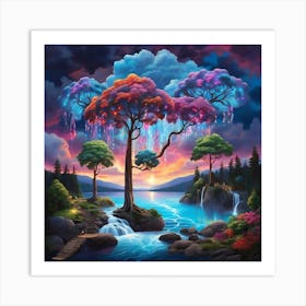 Dream Forest Art Print