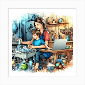 Mother Art Print