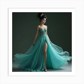 Sexy Prom Dress Art Print