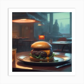 Burger 41 Art Print