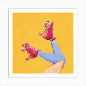 Rollerblades 1 Art Print