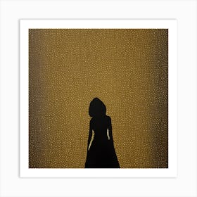 Woman Silhouette Art Print