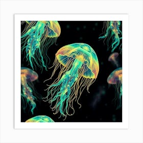 Jellyfish 18 Art Print