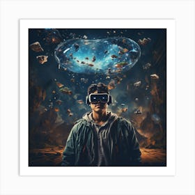 Vr Headset Art Print