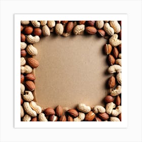 Nut Frame 22 Art Print