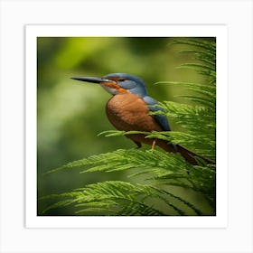 Kingfisher 2 Art Print