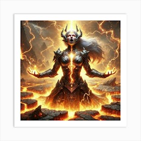 Queen Sorath Mantle Conquest Art Print