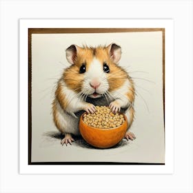 Hamster 66 Art Print