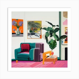 Room With Plants Art Print