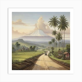 Road In Java Art Print 2 1 Art Print