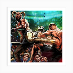 John jons vs stipe miocic Art Print