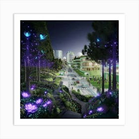 AI City Art Print