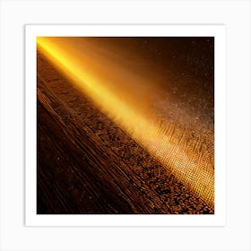 Rays Of Light Art Print