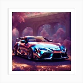 Toyota Supra Art Print