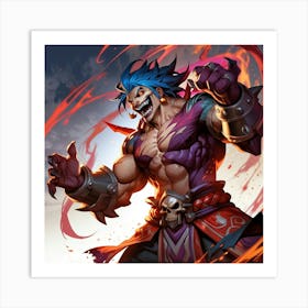 Rigardo Overpower Art Print