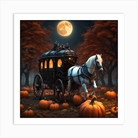 Halloween Pumpkins 5 Art Print