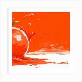 Ripe Tomato Art Print