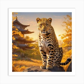 Amur Leopard 2 Art Print