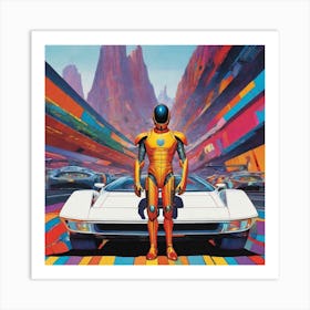 Futurist 9 Art Print