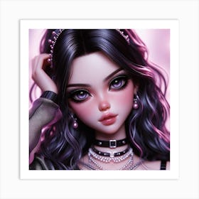 Doll Portrait 6 Art Print