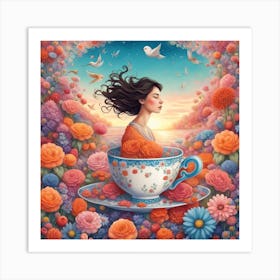 Cup Of Tea Art Print