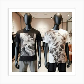 Two Mannequins 2 Art Print