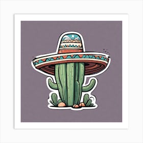 Mexican Cactus 68 Art Print