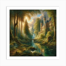 Fairytale Castle 4 Art Print