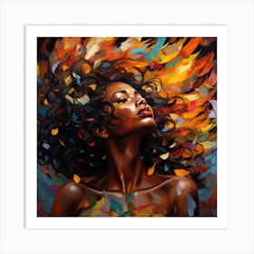 African American Woman 2 Art Print