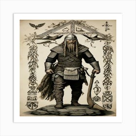 Viking 3 Art Print