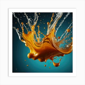 Ai Dynamic Fluid 011704 Art Print