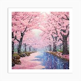 Sakura Blossoms 2 Art Print