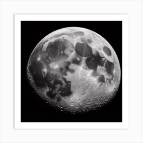 Full Moon Art Print