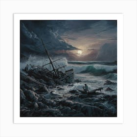 Haunting Beauty Art Print