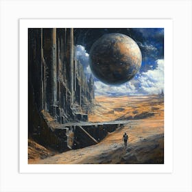 Sci-Fi Painting Art Print