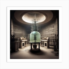 Room With A Glass Dome Art Print