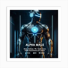 Alpha Male Art Print