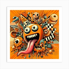 Psychedelic Art 8 Art Print