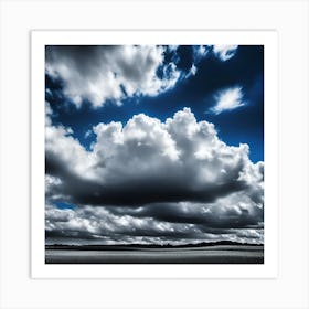 Cloudy Sky 14 Art Print