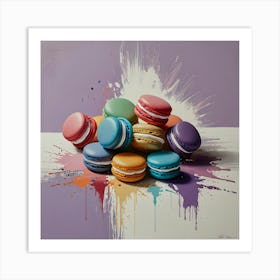 Macarons 1 Art Print