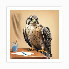 Falcon 1 Art Print