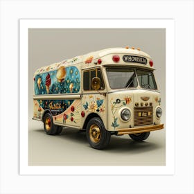 Ice Cream Truck 3 Art Print