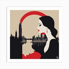 New York City Skyline Art Print