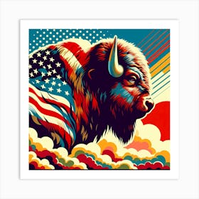 American Bison Art Print