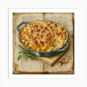 Macaroni And Cheese 1 Art Print