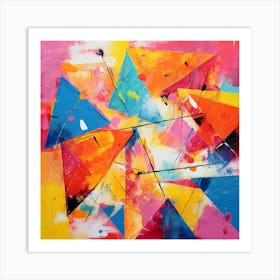 Juangisme Mindless Journey Abstract Art #16 Art Print